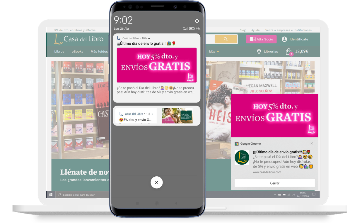 Casa del libro_case of use_push notifications